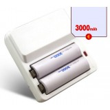 AA Rechargeable Battery Set with 2pcs 3000 mA rechargeable battery