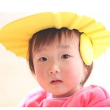 Adjustable earmuffs baby shampoo cap