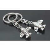 Aircraft alloy keychain