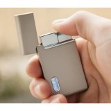 Alloy blue flame windproof lighter