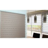 Aluminum track double layer venetian blinds