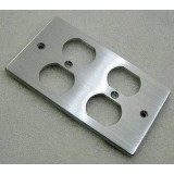 American Standard aluminum panel 4 Port Wall Plate