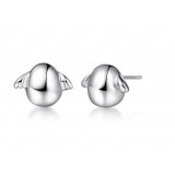 Angel Eggs earrings in sterling silver
