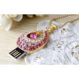 Angel Tears Crystal Necklace USB Flash Drive