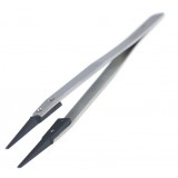 Anti-static flat nose tweezer