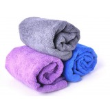 Antibacterial microfiber sports towel