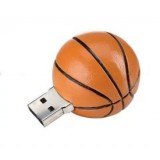 Basketball-shaped USB flash drive