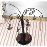 Beautiful flowers jewelry display shelf