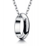 Beelzebub Ring Pendant in Sterling Silver