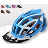 Bicycle helmet with brim