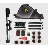 Bicycle tire repair tools kit