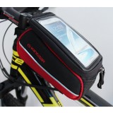 Bicycle touch screen phone bag