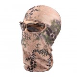 Bionic camouflage snake print mask