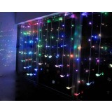 Birds curtain LED holiday lights