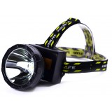 Black 10,000 mA CREE T6 LED headlamp