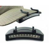 Black 11 LED cap lamp