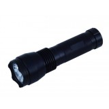 Black Aluminum 24W HID Flashlight