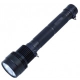 Black Aluminum 35-65W HID Flashlight