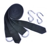 Black Hammock straps + S type hooks