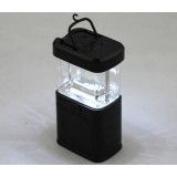 Black LED outdoor camping lights with hooks