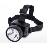 Black Purple Light LED Headlamp