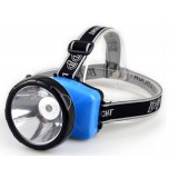 Blue Rechargeable 1W LED headlamp