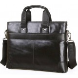 Boutique business man cow leather high-end shoulder bag