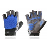 Breathable mesh half-finger cycling gloves