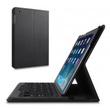 Business Bluetooth Keyboard + leather case for ipad air