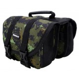 Camouflage bilateral beamed bag for bicycles