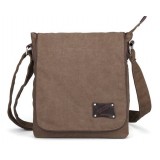 Canvas shoulder messenger bag for ipad