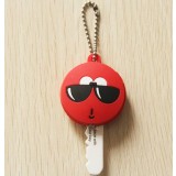 Cartoon character LED Flashlight Torch Keychain