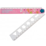 Cartoon folding plastic ruler