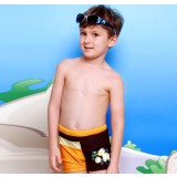 Cartoons little boy swim trunks