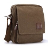 Casual canvas shoulder bag for ipad