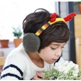 Children earmuffs cute little deer earmuffs boy warm ear protection cover 