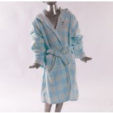 Children's cartoon embroidery cotton bathrobes