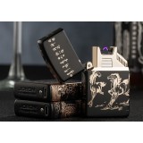 Chinese style electric arc windproof lighter