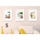 Chinese style minimalist photo frame combination