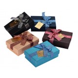 Chocolate bow packing box