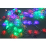 Christmas stars decoration LED holiday lights