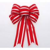 Christmas Stripes bows