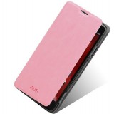 Clamshell leather case for ZTE nubia Z5S nx503A