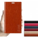 Clamshell leather protective cover for ZTE A880