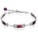 Classic crystal bracelet in Sterling Silver