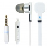 Classic earbud headphones with microphone