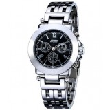 Classic retro steel strap unisex quartz watch