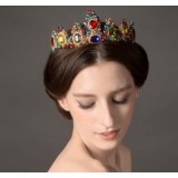 Color Crystal Crown Hair Accessories