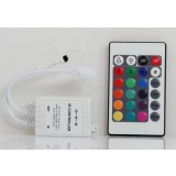 Colorful 12V Infrared remote RGB Controller for LED Strip Lights