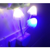 Colorful mushrooms light control LED Night Light